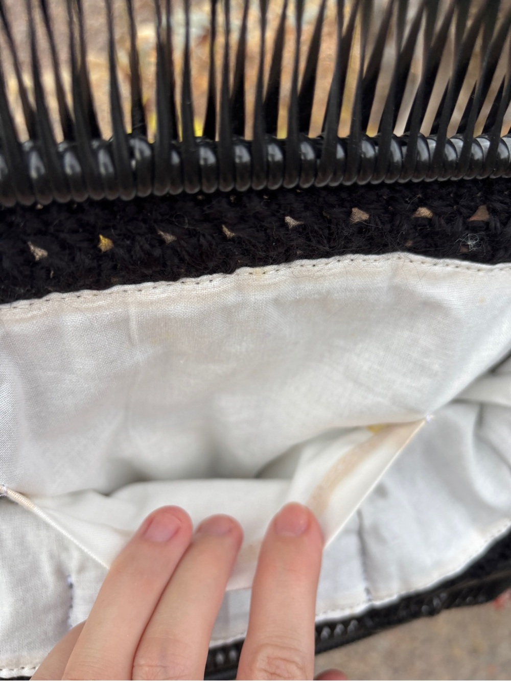 Marni Striped Crochet Tote - Picture 6 of 8